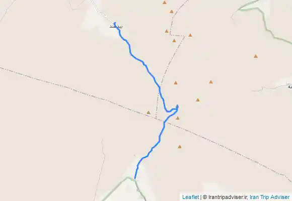 ترک جی پی اس Iran , Esfahan ,Bid Hend - Keshe mountain کرکس بیدهند به کشه