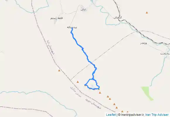 ترک جی پی اس پیمایش خط الارس گل گل به سنبران