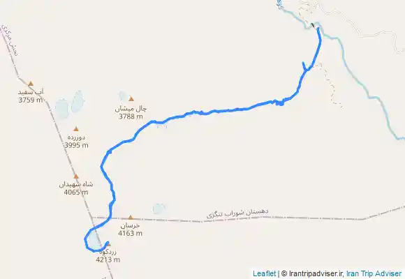 ترک جی پی اس کوه کلونچین