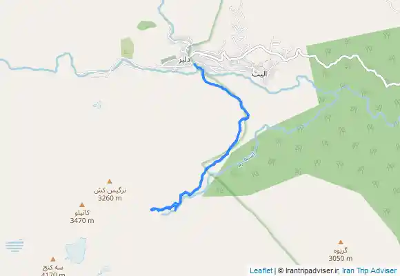 ترک جی پی اس آبشار سیاه چشمان