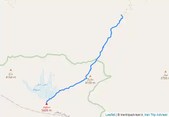 ترک جی پی اس دماوند شمال شرقی - ناندل