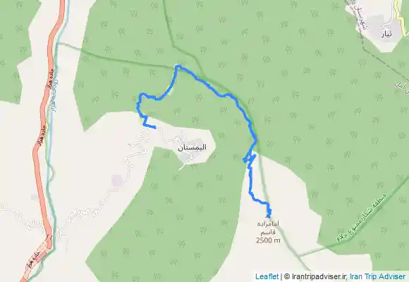 ترک جی پی اس قله الیمستان یا امام زاده قاسم ۱۴۰۱/۵/۱۵