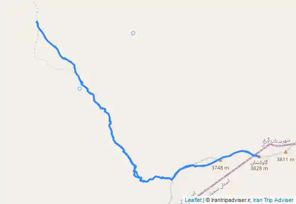 ترک جی پی اس قله گاوکشان