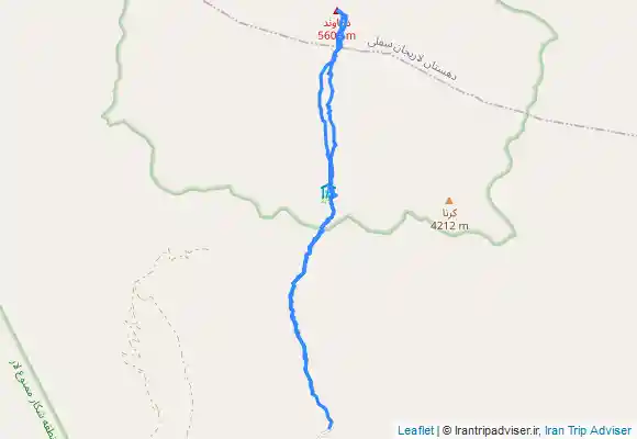 ترک جی پی اس قله دماوند