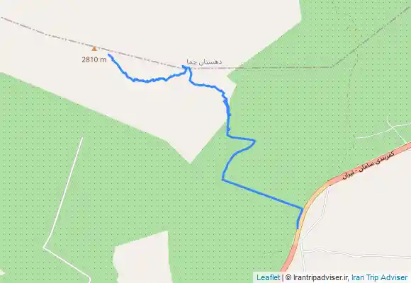 ترک جی پی اس قله کوه شیراز