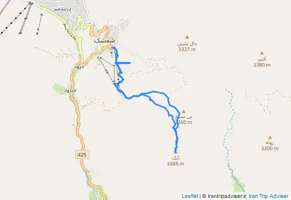 ترک جی پی اس قله ابک