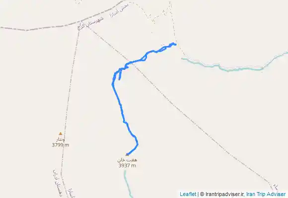 ترک جی پی اس قله هفت خوان