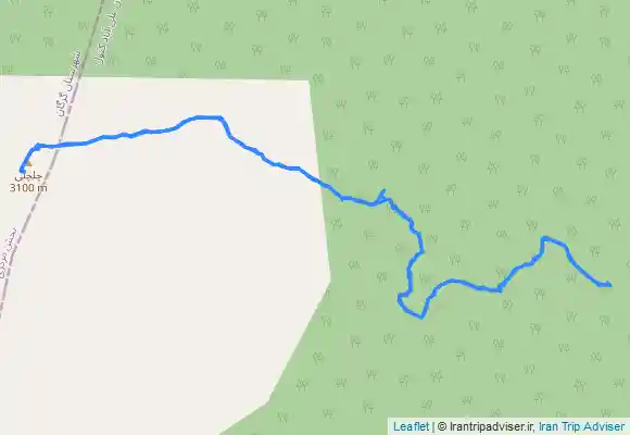 ترک جی پی اس قله چلچلی