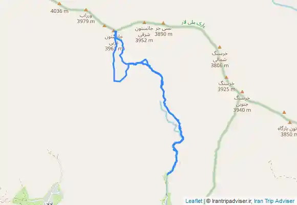 ترک جی پی اس قله جانستون - Janeston Summit