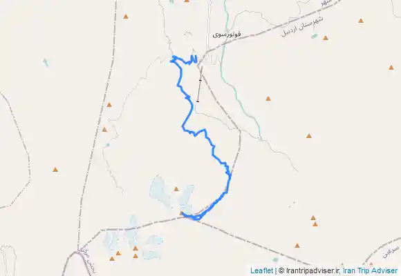 ترک جی پی اس قله سبلان