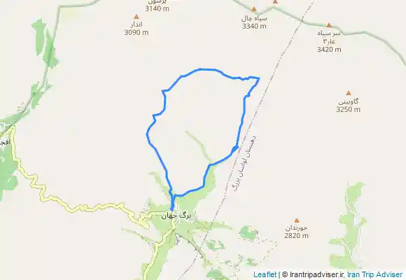 ترک جی پی اس Siah ghar pass