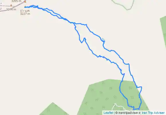 ترک جی پی اس قله بغرو داغ مکش مریان تالش