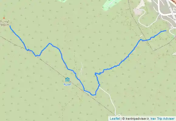 ترک جی پی اس قله دراک