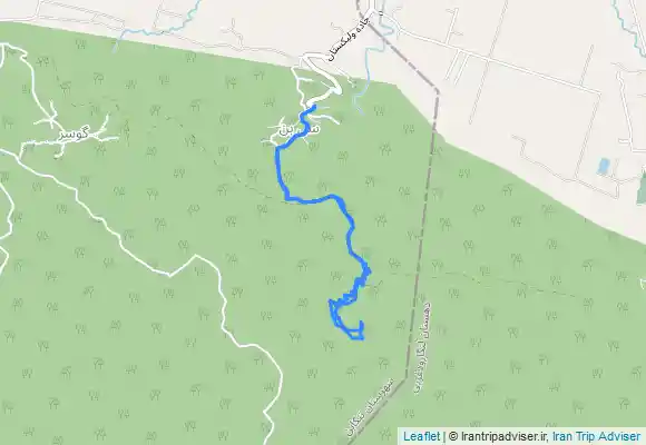 ترک جی پی اس دره نوردی در مسیر تنگه و آبشار سوتراش
