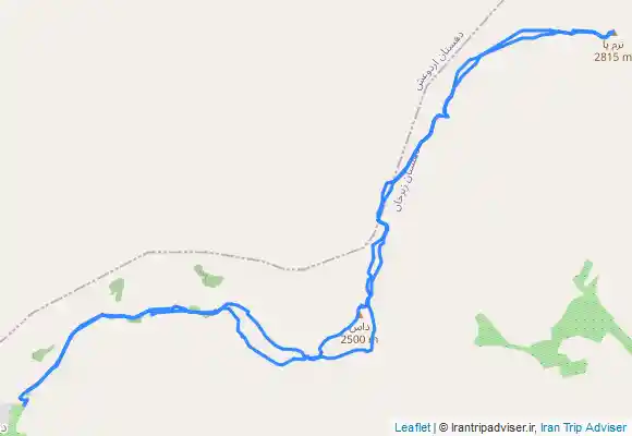 ترک جی پی اس قله داس به نرم پا