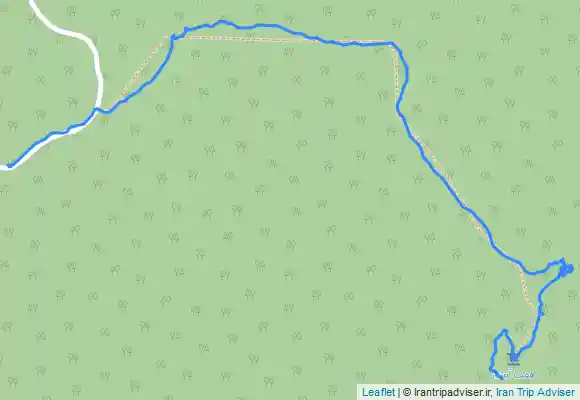 ترک جی پی اس ابشار هفتگانه تیرکن