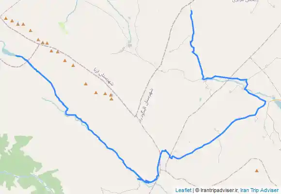 ترک جی پی اس گهر از مسیر مور زرین