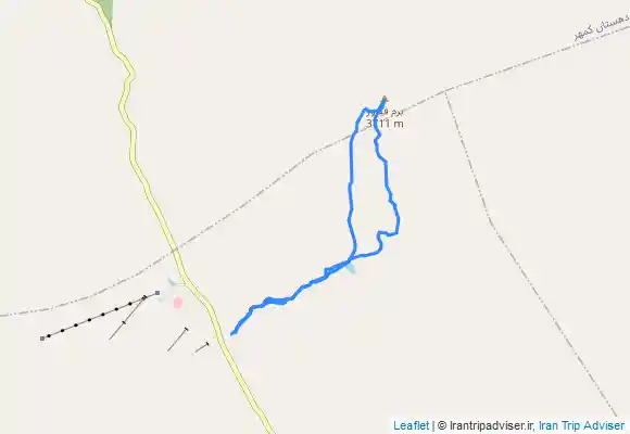 ترک جی پی اس قله برم فیروز