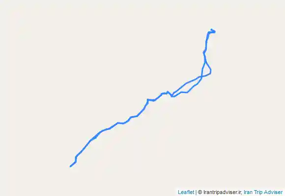 ترک جی پی اس مسیر صعود به قله لاشکار از چشمه امین