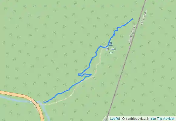 ترک جی پی اس Aq Su Waterfall Source2 سرچشمه‌ی آبشار آق سو