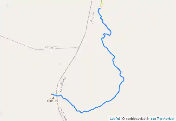 ترک جی پی اس مسیر رفت کوه هزار از سمت آبشار و از سمت دره زاغینی (بزکش)