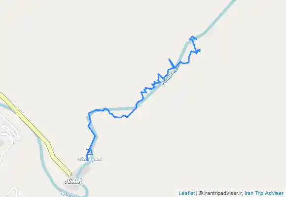 ترک جی پی اس آبشار آتشگاه