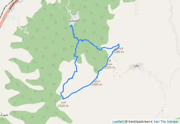 ترک جی پی اس صعود قله سرکوه و‌ قله عباسعلی