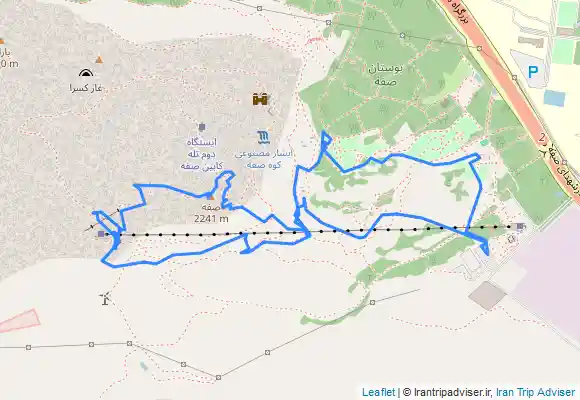 ترک جی پی اس 1401/06/18 - قله صفه از مسیر مرعشی