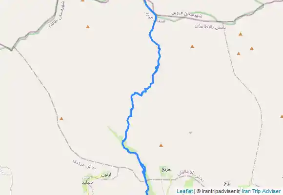 ترک جی پی اس قله شاه البرز