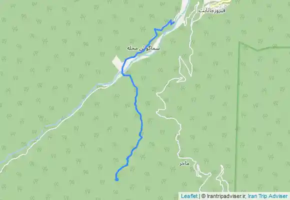 ترک جی پی اس آبشار شی الیم(برگشت)