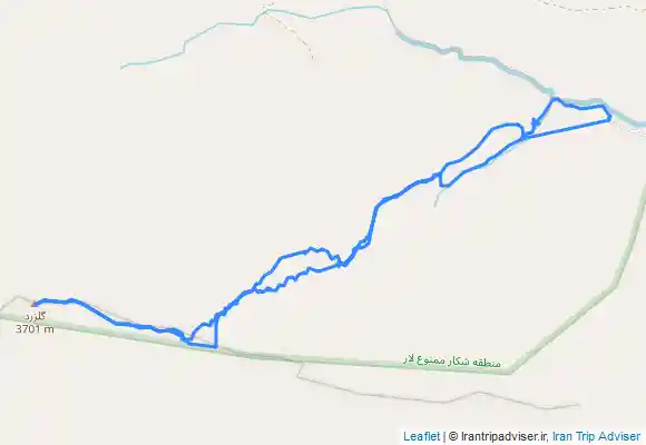 ترک جی پی اس صعود قله گل زرد شرقی و غربی، از منطقه منظریه پلور