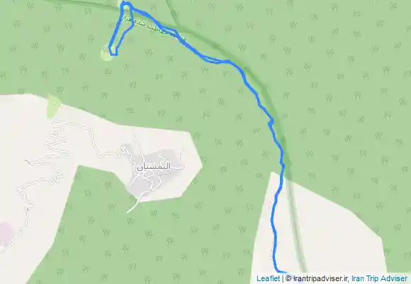 ترک جی پی اس Camp to chashmeh, Alimastan