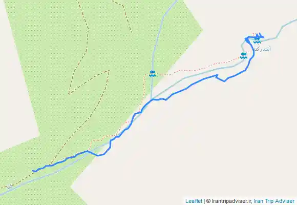 ترک جی پی اس آبشار کند علیا