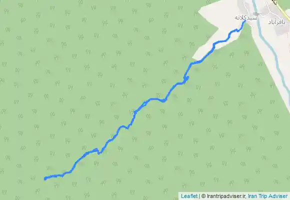 ترک جی پی اس جنگل و آبشار سراستر