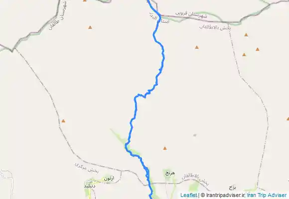 ترک جی پی اس قله شاه البرز از حسنجون