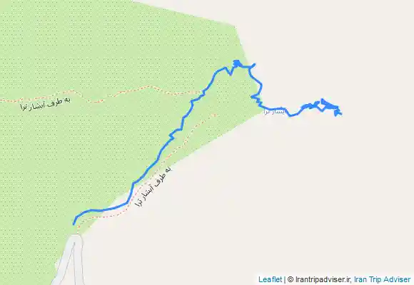 ترک جی پی اس برگشت از آبشار دوم ترا یا تهمیره