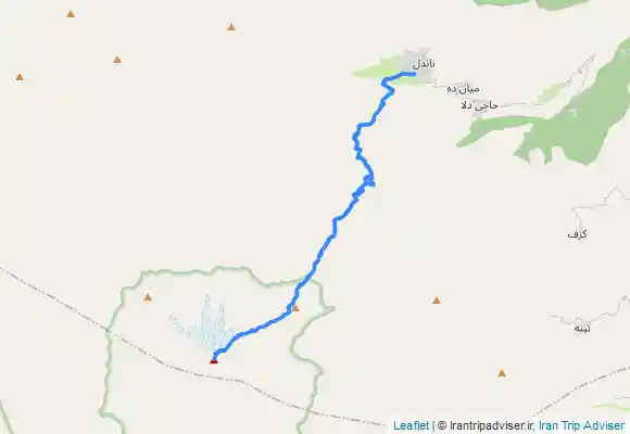 ترک جی پی اس دماوند جبهه شمال شرقی از روستای ناندل- Mount Damavand (North East)