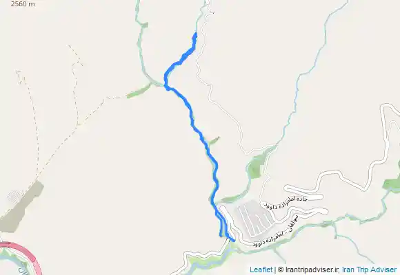 ترک جی پی اس آبشار چال ماهی