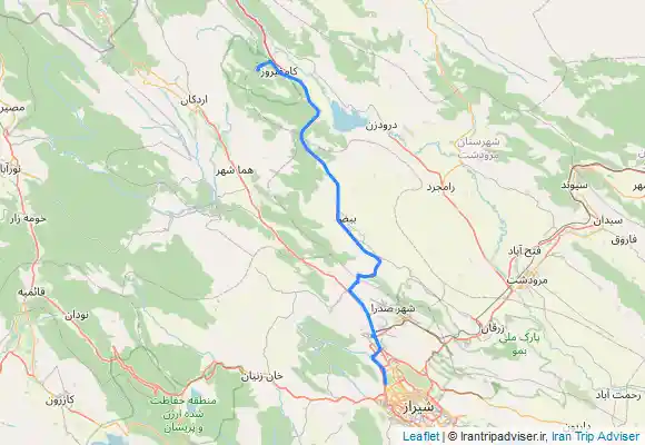 ترک جی پی اس بهشت گمشده تنگ بستانک