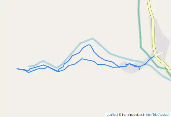ترک جی پی اس آبشار نره گر ، روستای اسبو، خلخال