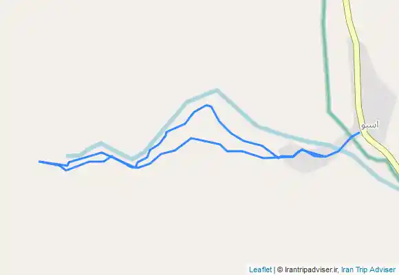 ترک جی پی اس آبشار نره گر ، روستای اسبو