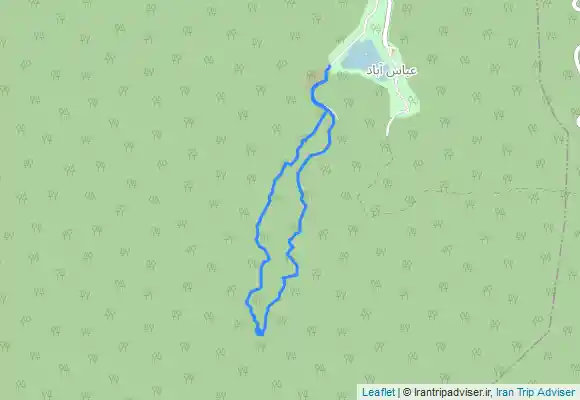 ترک جی پی اس اردوگاه به سرچشمه عباس اباد با گروه چپلار