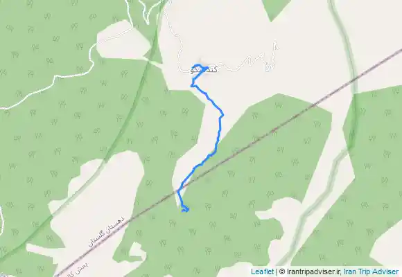 ترک جی پی اس آبشار کندس کوه