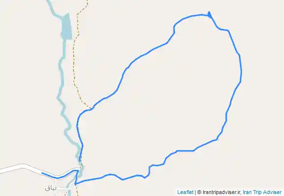 ترک جی پی اس پلاکوه از مسیر نیاق