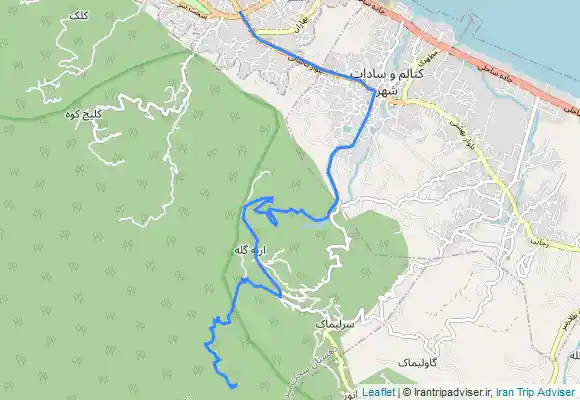 ترک جی پی اس سد میجران، رودخانه ازارک