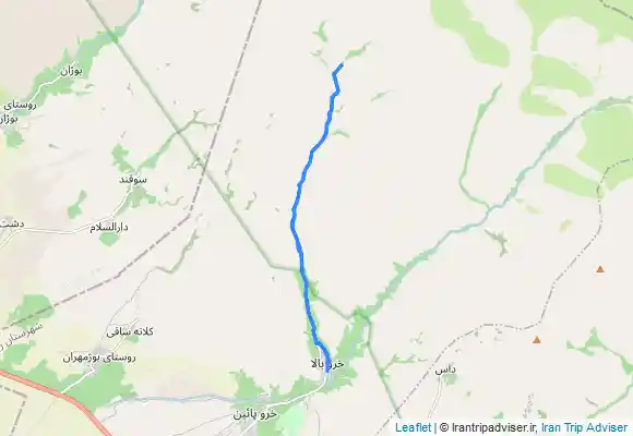 ترک جی پی اس آبشار ششو خرو