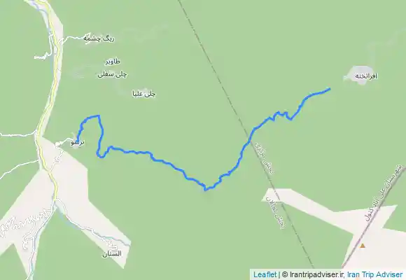 ترک جی پی اس افرا تخته اشک کوه نرسو