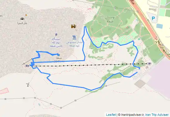 ترک جی پی اس 1401/07/22- قله صفه