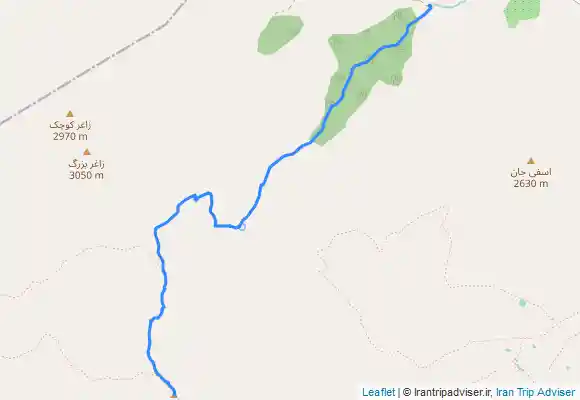 ترک جی پی اس برف انبار مسیر فردو