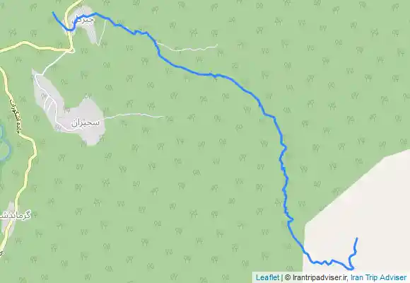 ترک جی پی اس جیرکول به چشمه سجیران ودشت سی پشت